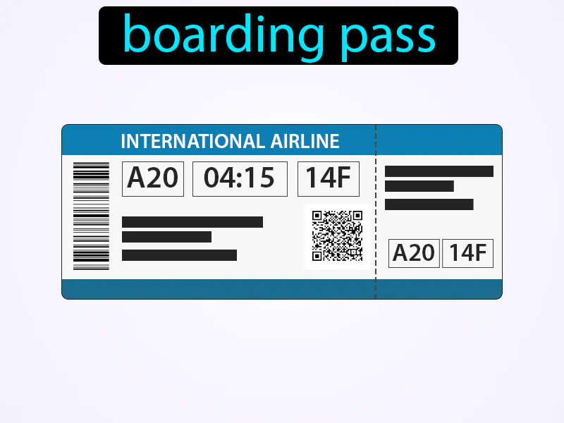 La Tarjeta De Embarque Definition La Tarjeta De Embarque Definition