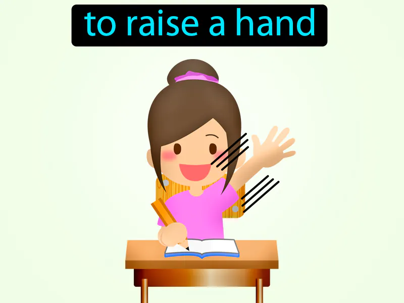 Levantar La Mano Definition Levantar La Mano Definition
