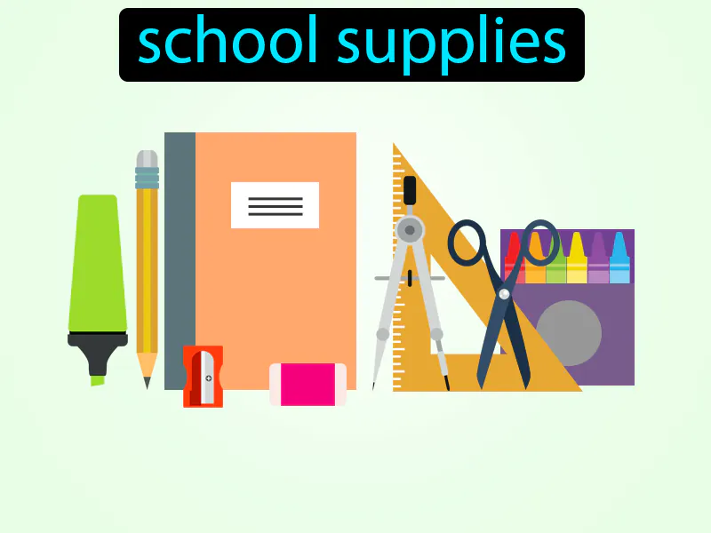 Los Materiales Escolares Definition Los Materiales Escolares Definition