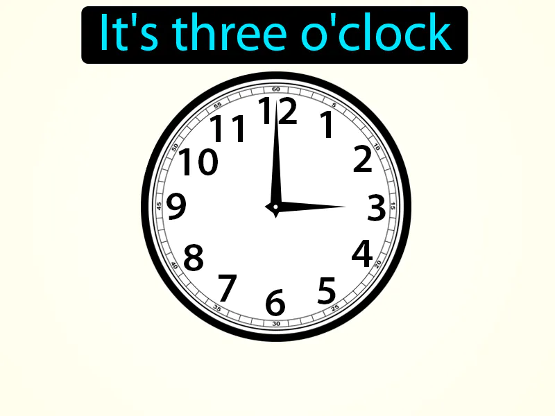 Son Las Tres Definition Son Las Tres Definition