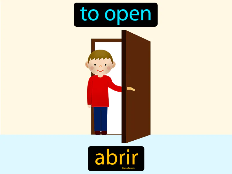 Abrir Definition