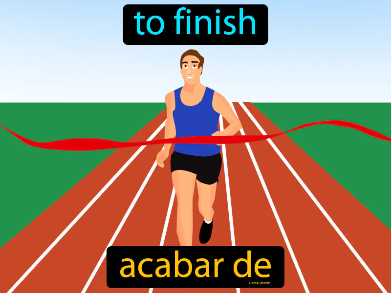 Acabar De Definition Acabar De Definition