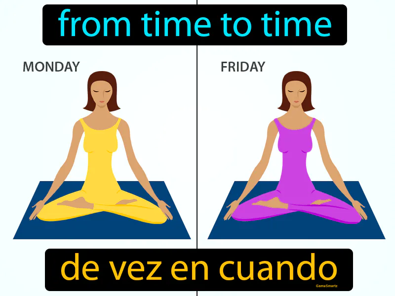 De Vez En Cuando Definition De Vez En Cuando Definition