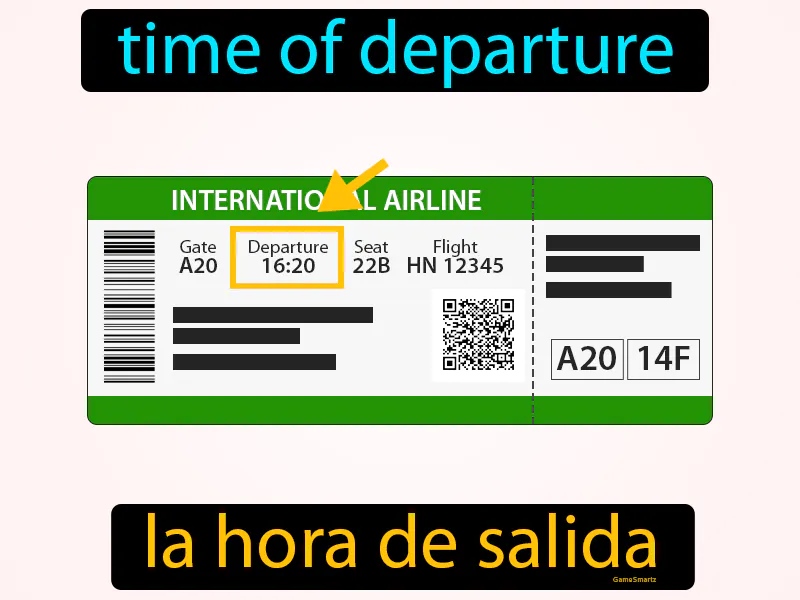 La Hora De Salida Definition La Hora De Salida Definition