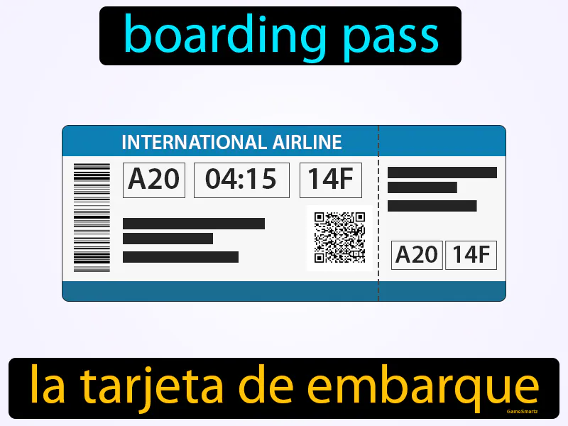 La Tarjeta De Embarque Definition La Tarjeta De Embarque Definition
