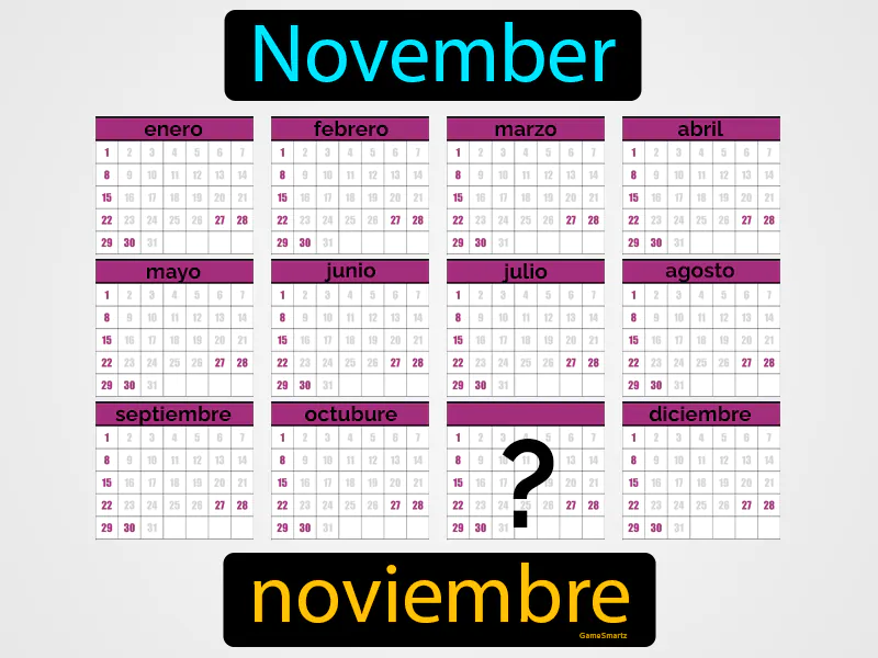 Noviembre Definition Noviembre Definition