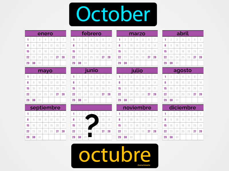 Octubre Definition Octubre Definition