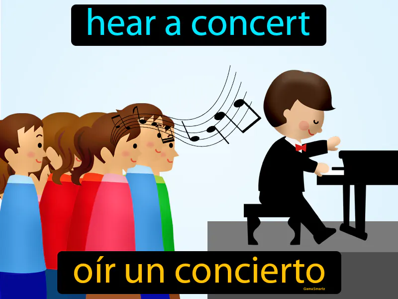 Oir Un Concierto Definition Oir Un Concierto Definition