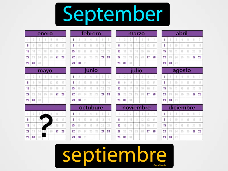 Septiembre Definition Septiembre Definition