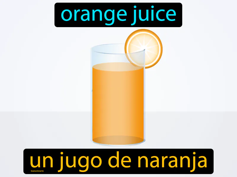 Un Jugo De Naranja Definition Un Jugo De Naranja Definition