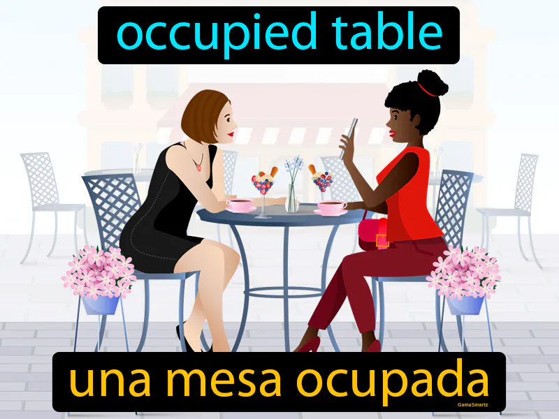 Una Mesa Ocupada Definition